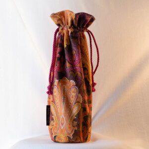 Repeat Pasiley Wine Bag Front View